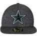 Men's Dallas Cowboys New Era Heathered Gray Shadow Stitcher 59FIFTY Fitted Hat 2971711